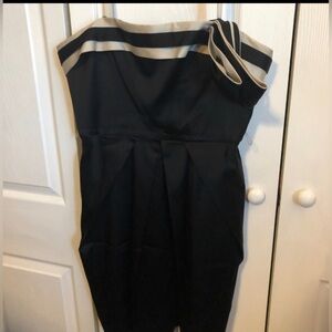 BCBG Maxazria Black & White Party Dress (D1)